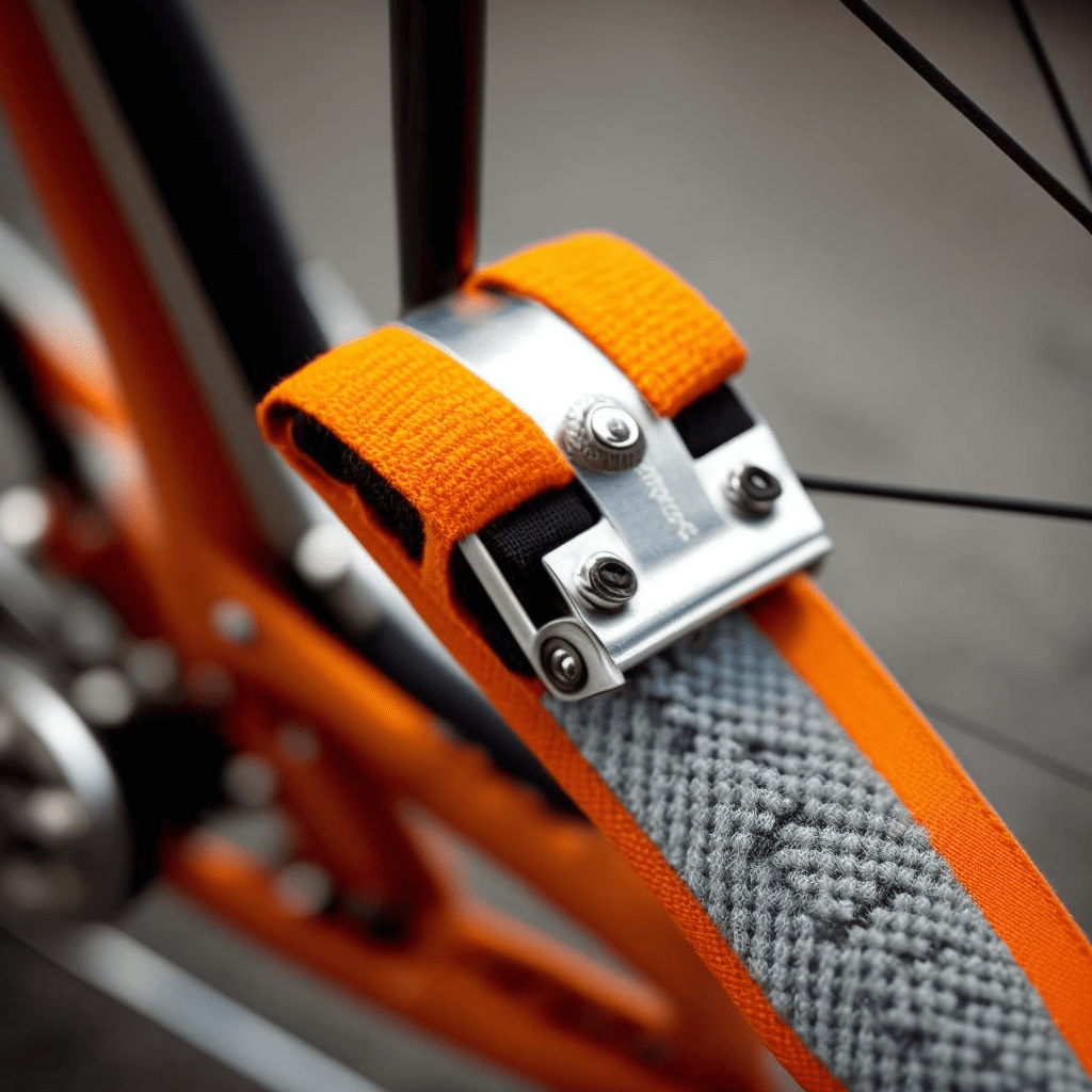 Bicycle pedal strap